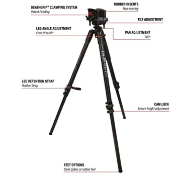 BOG DeathGrip Camo Tripod – Ultimate Stability for Shooting