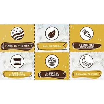 All-Natural Banana Cake Mix for Dogs - 9 oz