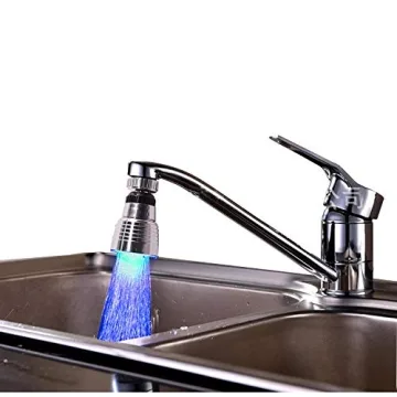 Color Changing LED Faucet Light Enhances Home Ambiance