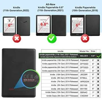 CoBak Stylish Kindle Paperwhite Case with Auto Wake Feature