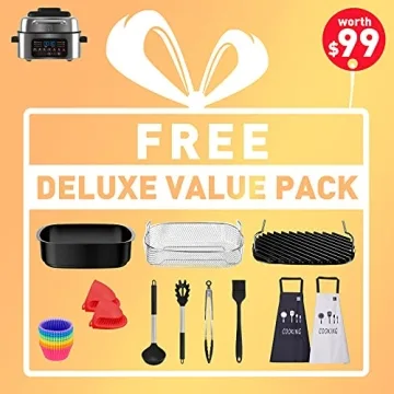 OHHO 7-In-1 Air Fryer Grill Combo with Digital Control