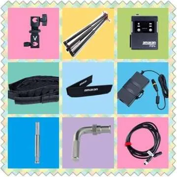 Aputure Amaran F21x 100w Bi-Color Flexible LED Mat with Honeycomb Grid CRI 95+ CCT 2500K to 7500K Support Sidus Link App Control Built-in 9 Lighting FX