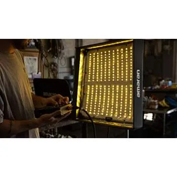 Aputure Amaran F21x 100w Bi-Color Flexible LED Mat with Honeycomb Grid CRI 95+ CCT 2500K to 7500K Support Sidus Link App Control Built-in 9 Lighting FX