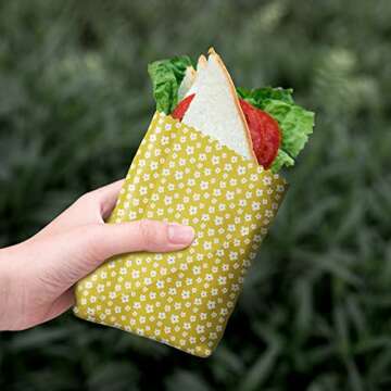 Eco-Friendly Akeeko Beeswax Food Wraps Assorted 3 Pack