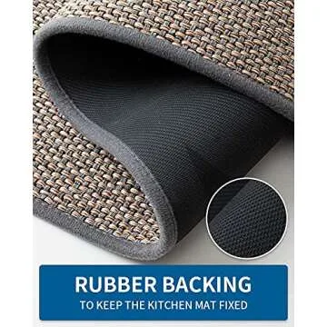 Washable Non-Slip Kitchen Rugs for Easy Care and Style