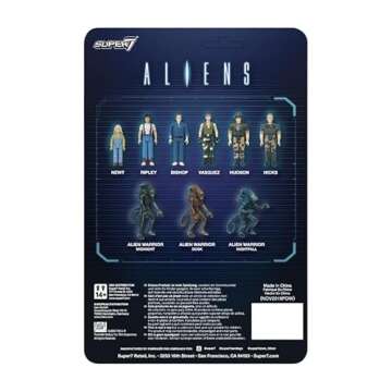 Buy SUPER7 Reaction Action Figure - Alien Warrior A