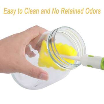 Haswe Seed Sprouting Jar Kit (JARS NOT INCLUDED) - 4 Stainless Steel Screen Sprout Lids，1 Melamine Tray, Stand and Canning Brush for Wide Mouth Mason Jar | Growing Broccoli, Alfalfa, Mung Bean