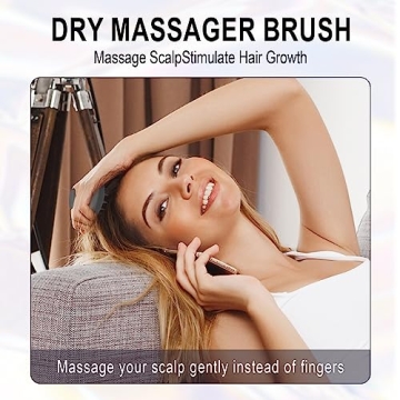 Tizuxa Scalp Massager for Hair Growth & Exfoliation