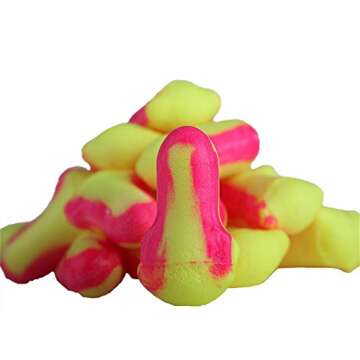 Honeywell Leight Sleepers Single-use, Pre-Shaped Foam earplugs - 10 Pairs NRR32 R-01680 (Pack of 6)