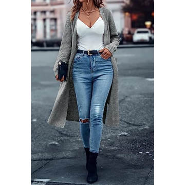 Danedvi Long Cardigan for Women Cozy Stylish Sweater