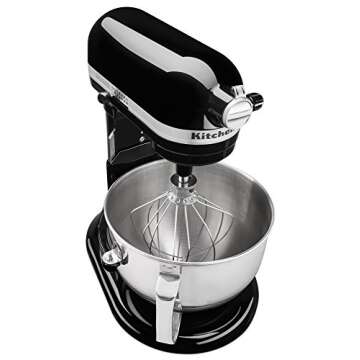 KitchenAid KL26M1XOB Professional 6-Qt. Bowl-Lift Stand Mixer - Onyx Black