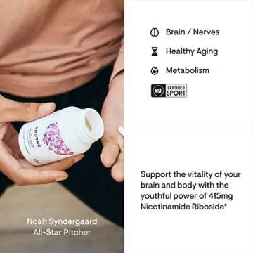 THORNE NiaCel 400 - Nicotinamide Riboside Supplement - Support Healthy Aging, Cellular Energy Production, and Sleep-Wake Cycle - NSF Certified for Sport - Gluten Free - 60 Capsules - 60 Servings