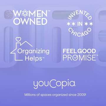 StoraBag Drawer Food Bags Dispenser, 4-Slot, Plastic Sandwich Bag Organizer for Kitchen Storage, White