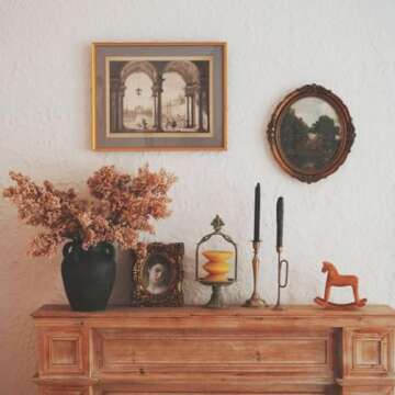 Chagoart Handmade Black Ceramic Vase for Home Decor