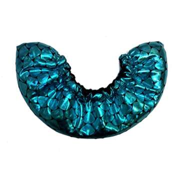 Igloo Sports Mermaid Teal ice Skate soakers, ice Skate Blade Covers
