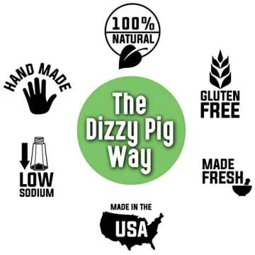 Dizzy Pig ish Fusion Fajita-ish Mexican Seasoning (8oz Shaker) - Seasons 30+lbs of Food - Hand Made in the USA - MSG Free, Gluten Free