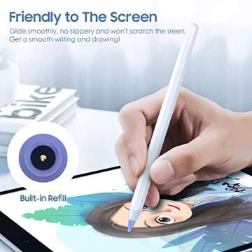 TiMOVO Replacement Tips for Apple Pencil - Precision Guaranteed