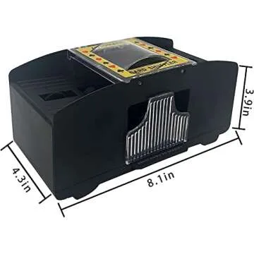 Nileole Automatic Card Shuffler for Effortless Game Nights