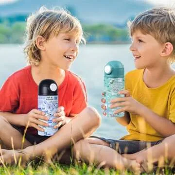 Buy PYD Life 8 Pack Kids Sublimation Water Bottles 12 OZ