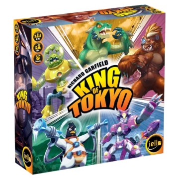 IELLO King of Tokyo Board Game for 2-6 Players, Fun & Fast-Paced