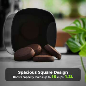 IKAPE Espresso Knock Box - Elegant Coffee Grounds Disposal
