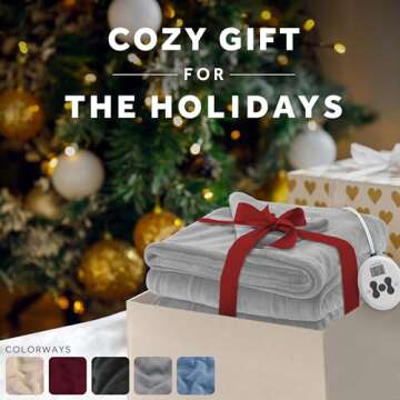 Sunbeam Royal Luxe King Heated Blanket with Controls