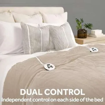 Sunbeam Royal Luxe King Heated Blanket with Controls