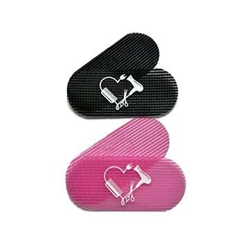 HAIR GRIPPERS ® 2 COLORS BUNDLE PACK 4 PCS for Men and Women - Salon and Barber, Hair Clips for Sty...