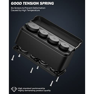 JOYTUTUS Car Coin Holder Organizer for Loose Change