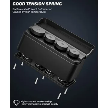 JOYTUTUS Car Coin Holder Organizer for Loose Change