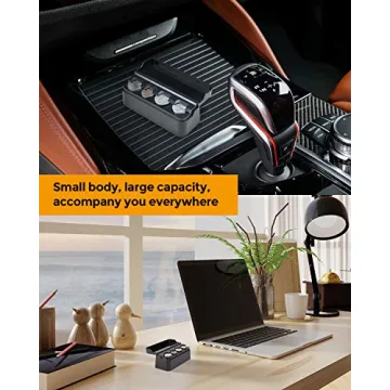 JOYTUTUS Car Coin Holder Organizer for Loose Change