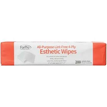 ForPro Lint-Free 4-Ply Esthetic Wipes for Salons