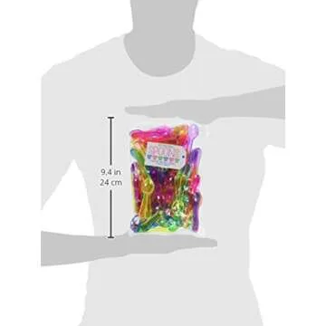 Mini Taster Spoons in Colorful Variety - 150 Pack