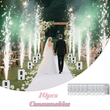 10pcs, 50g/Pack, 2-3.5m Stage Light Machine Premium Material, Effect for Wedding, Party, DJ Performa...