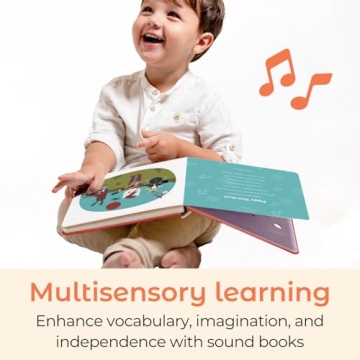 Cali's Musical Rock Sound Book for Toddlers 1-4