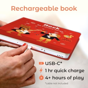 Cali's Musical Rock Sound Book for Toddlers 1-4