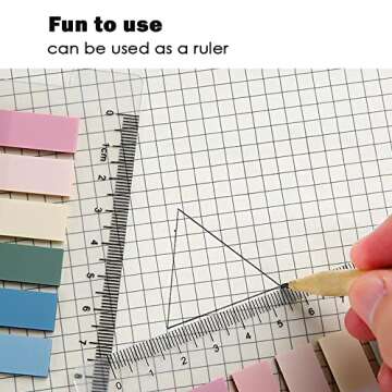 AWEELON Morandi Sticky Index Tabs, 1600Pcs Durable Tabs