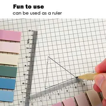 AWEELON Morandi Sticky Index Tabs, 1600Pcs Durable Tabs