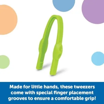 Easy-Grip Tweezers for Preschool Learning Activities