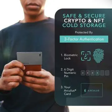Secure Arculus® Crypto Wallet for Bitcoin & NFTs