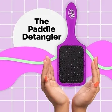 Wet Brush Paddle Detangler Brush for Pain-Free Detangling