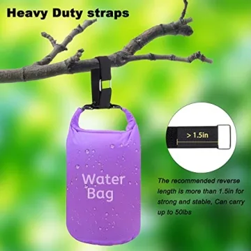 YMCRLUX Adjustable Hook and Loop Straps for Storage