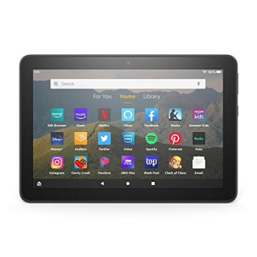 Fire HD 8 Tablet 8" HD Display 32GB - Portable Entertainment, Black