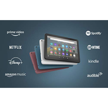 Fire HD 8 Tablet 8" Display 32GB for Entertainment