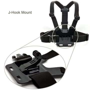 Supkeyer Chest Harness Mount for iPhones & Samsung
