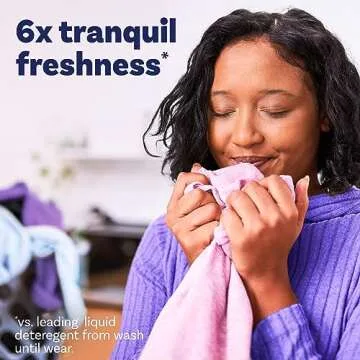 Downy Infusions In Wash Scent Booster Beads, CALM, Soothing Lavender and Vanilla Bean Scent, 24 oz Laundry Beads, Downy Scent Booster Beads, Laundry Scent Boosters