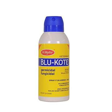 Dr. Naylor Blu-Kote Aerosol Wound Dressing - Fast-Drying Animal Care 128g