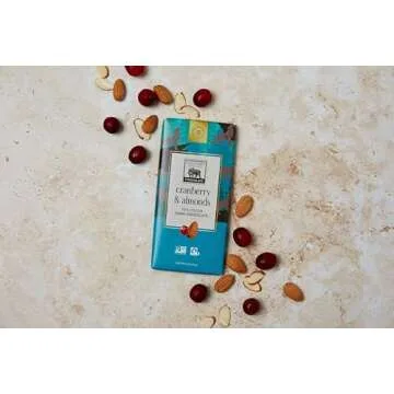 Endangered Species Chocolate with Cranberries and Almonds