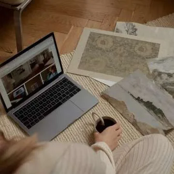 Set 5 Vintage Wall Decor - Oil Painting Antique French Poster, Farmhouse Wall Art, Landscape Wall Art Moody Decor, Gallery Wall Art French Country Decor, Vintage Lake Neutral Wall Decor(UNFRAMED)