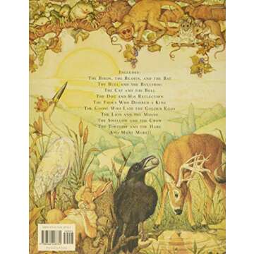 The Classic Treasury of Aesop's Fables - Timeless Tales for All Ages